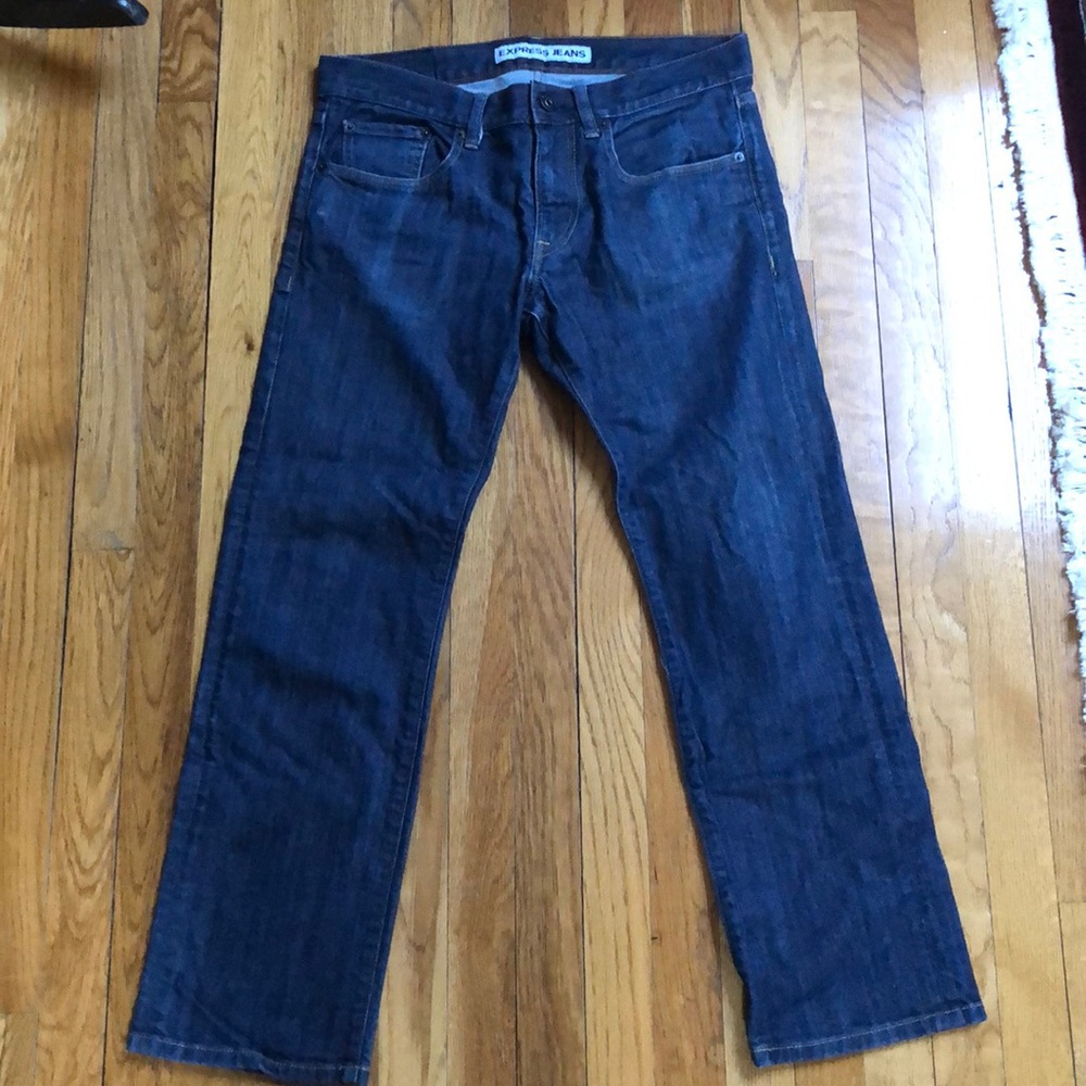 Men’s Express Slim Fit Straight Leg Jeans
